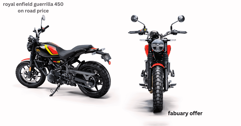 The Royal Enfield Guerrilla 450