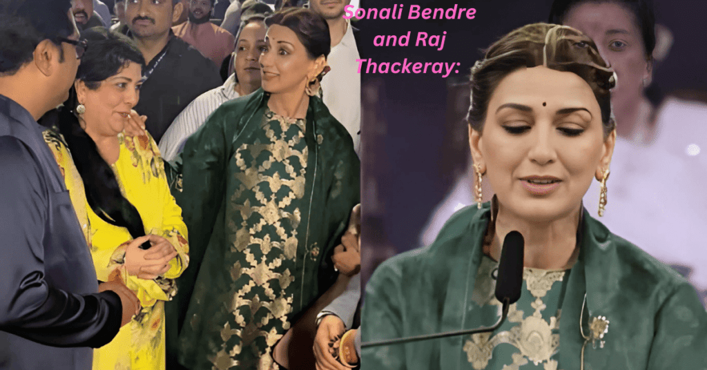 Sonali Bendre and Raj Thackeray: The Making Of An Impossible Pair- Much Discussion Of The Viral Image